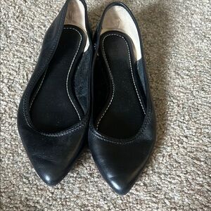 Frye Black Women's Pointed Toe Flats Size 8.5